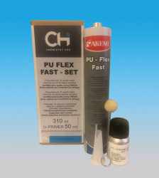 PU FLEX FAST - SET - polyuretanové 1K lepidlo pro přímé lepení autoskel 