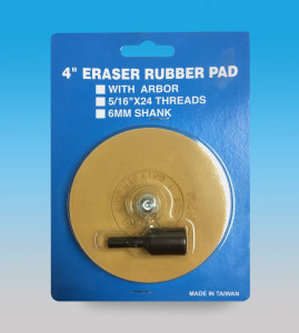 RUBBER PAD - čisticí gumový kotouč na odstranění fólie