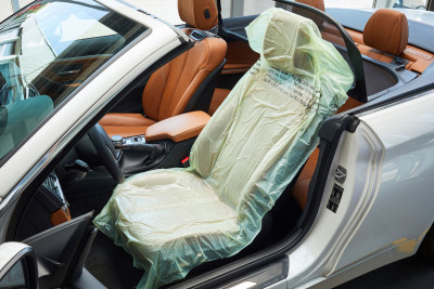 Seat Cover Smart Grip Green PE 850x1550 mm - potah na sedačky