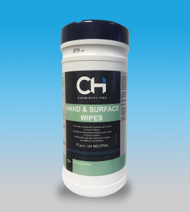 HAND AND SURFACE WIPES - ubrousky se speciální texturou pro rychlé čištění