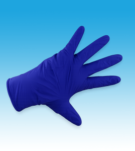 RUKAVICE NITRIL GUARDER COBALT BLUE - nitrilové rukavice bez pudru