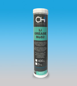 Li GREASE MoS2 400 g / 5 kg - plastické mazivo na bázi lithia s molybdenem.