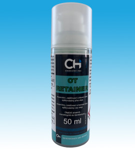 OT RETAINER - anaerobní zajišťovací a těsnicí tmel aplikovatelný přes oleje