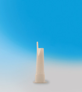 V-NOZZLE - vykrojené V špičky pro lepidla s vodítkem