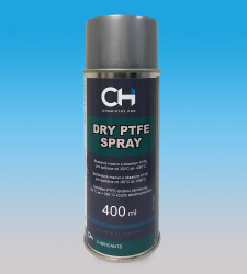 DRY PTFE SPRAY - bezbarvé mazivo s vysokým obsahem teflonu (PTFE)