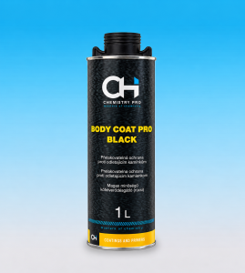 BODY COAT PRO BLACK - přelakovatelná ochrana proti odlétajícím kamínkům