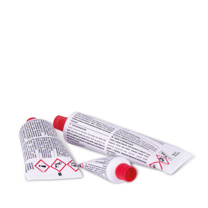 HARDENER PASTE RED, WHITE - tužidlo červené a bílé barvy