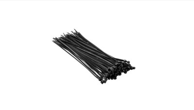 CABLE TIE BLACK / WHITE- plastové stahovací pásky