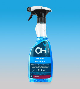 GLASS DE-ICER - rychlý a vysoce účinný odstraňovač námrazy