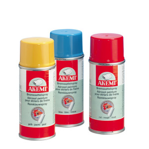 BRAKE CALLIPER SPRAY - lak na brzdy modrý, červený, žlutý