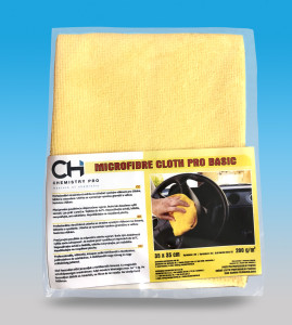 MICROFIBER CLOTH PRO – BASIC - mikrovláknová utěrka základní 35x35 cm
